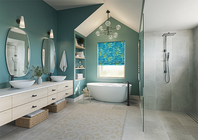 Shallows, Aquarius - Roman Blind - Image 6